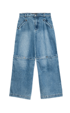 Load image into Gallery viewer, BLUE BAGGY JEANS
