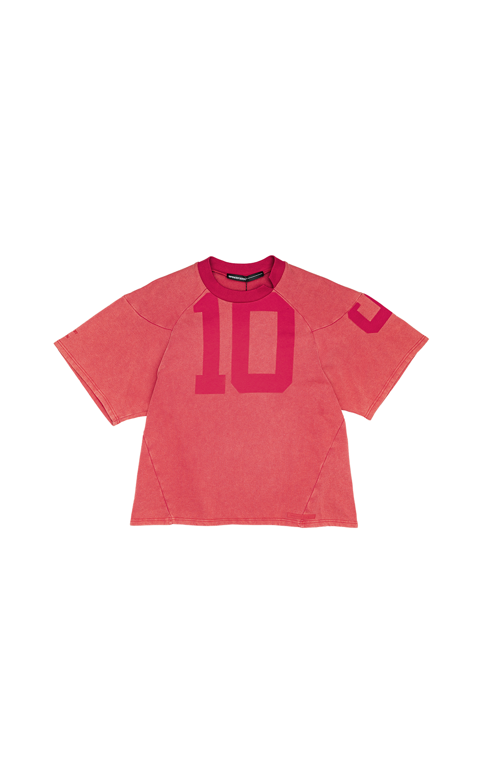 RED WASHED JERSEY