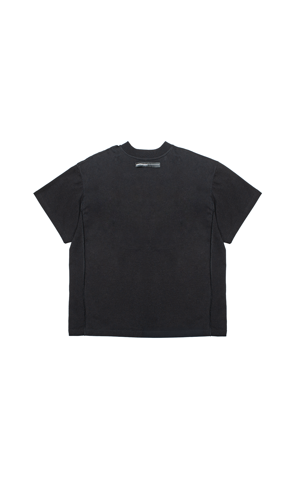 BLACK DRUM OVERSIZED T-SHIRT