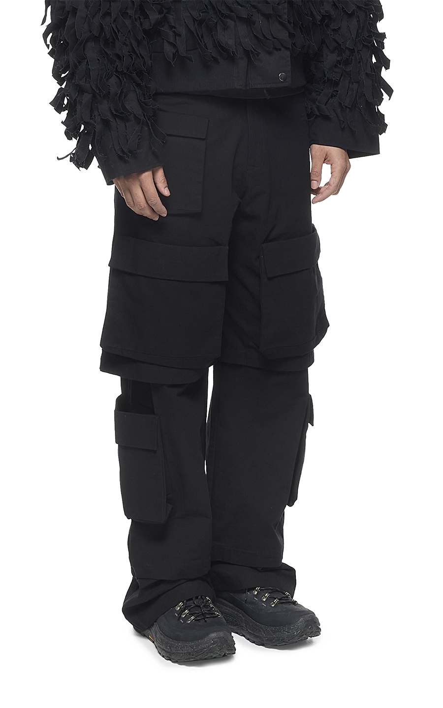 BLACK SAFARI CARGO PANT