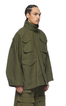 이미지를 갤러리 뷰어에 로드 , GREEN CARGO PARKA JACKET
