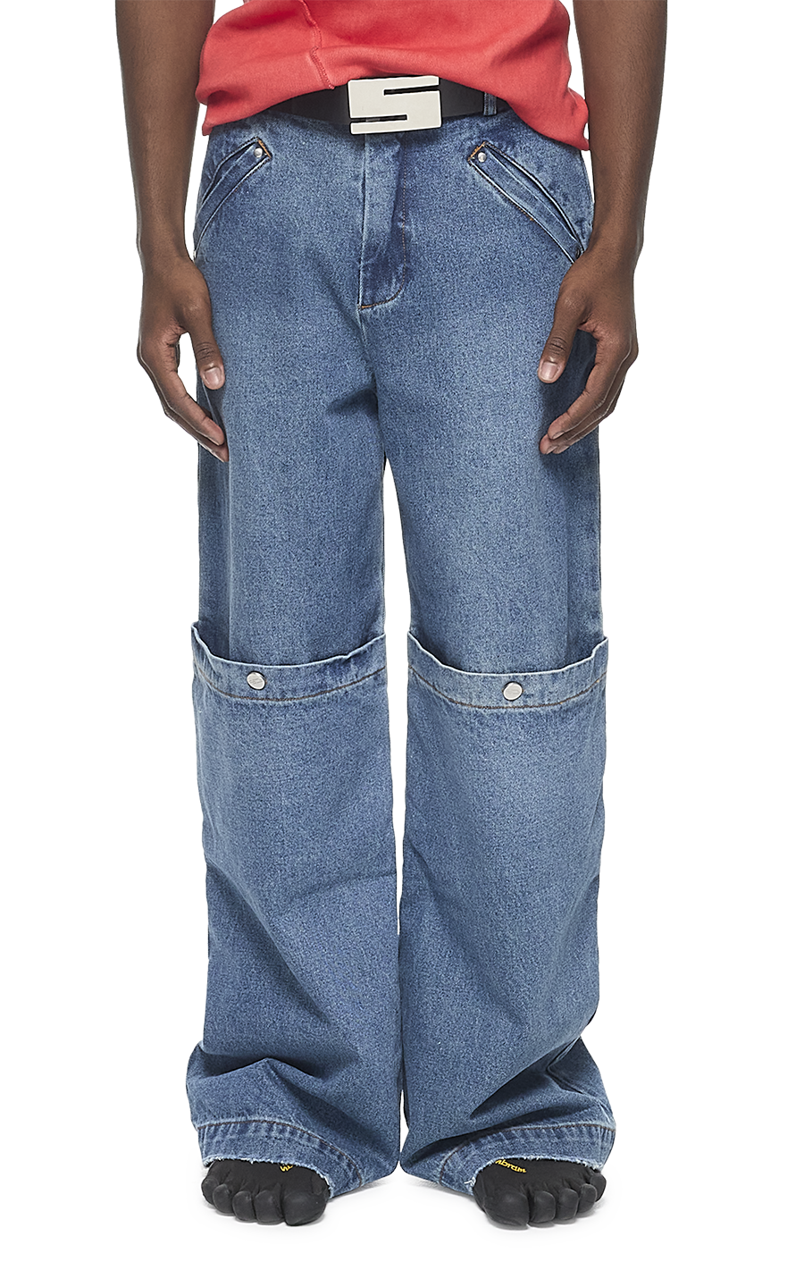 BLUE BAGGY JEANS