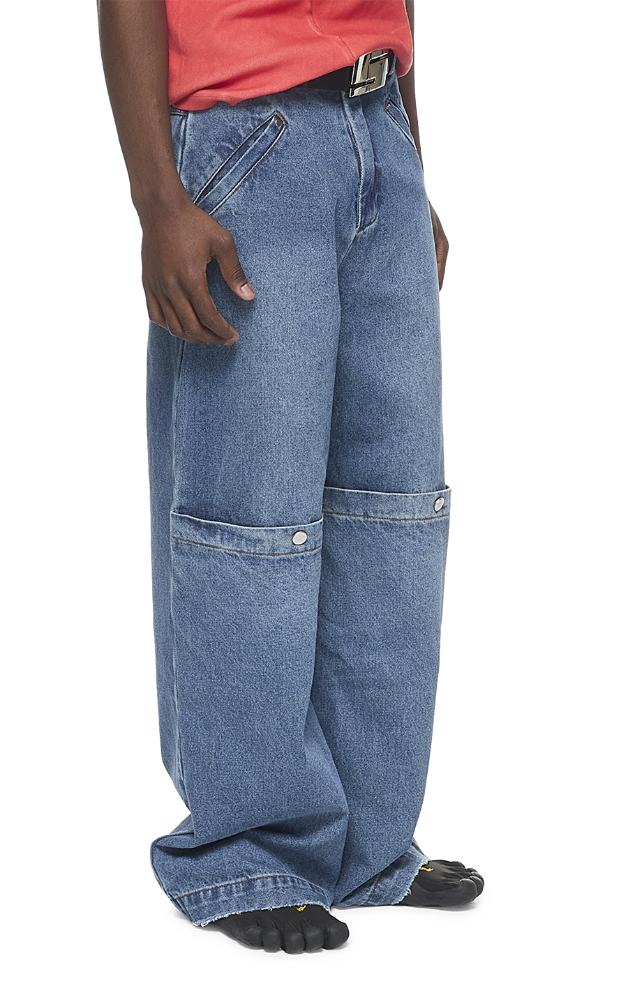 BLUE BAGGY JEANS