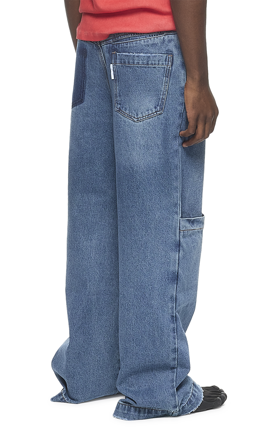 BLUE BAGGY JEANS