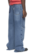 Load image into Gallery viewer, BLUE BAGGY JEANS
