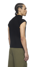 Load image into Gallery viewer, BLACK KNITTED VEST
