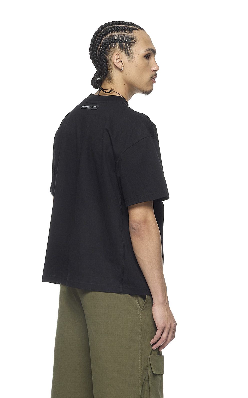 BLACK DRUM OVERSIZED T-SHIRT