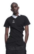 Load image into Gallery viewer, BLACK TWISTED GOLF SHIRT
