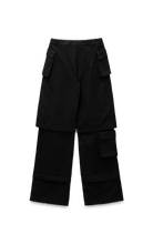 Load image into Gallery viewer, BLACK SAFARI CARGO PANT
