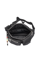 Load image into Gallery viewer, BLACK CARGO SLING BACKPACK
