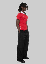 Load image into Gallery viewer, RED TWISTED GOLF SHIRT
